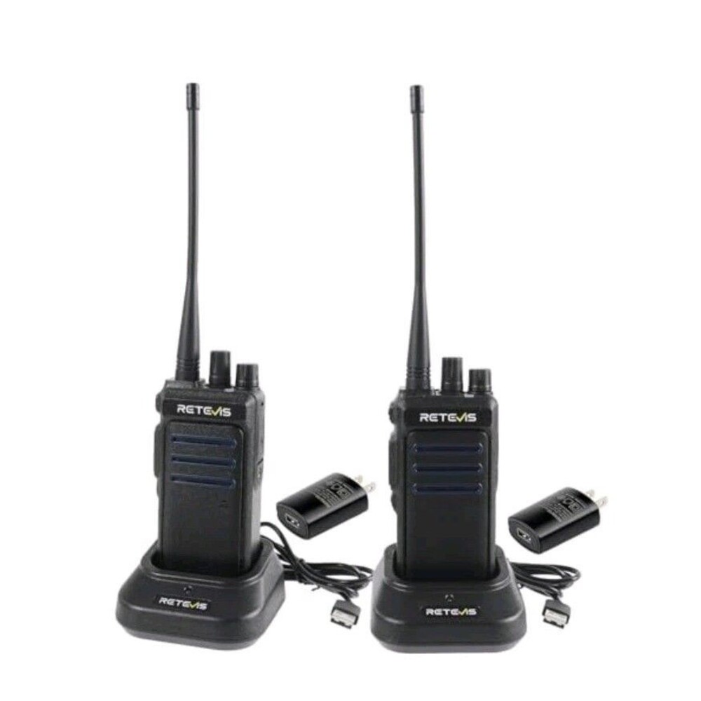 GMRS Retevis RT Waterproof Long Range Walkie Talkie 2800mAh Noise Reduction